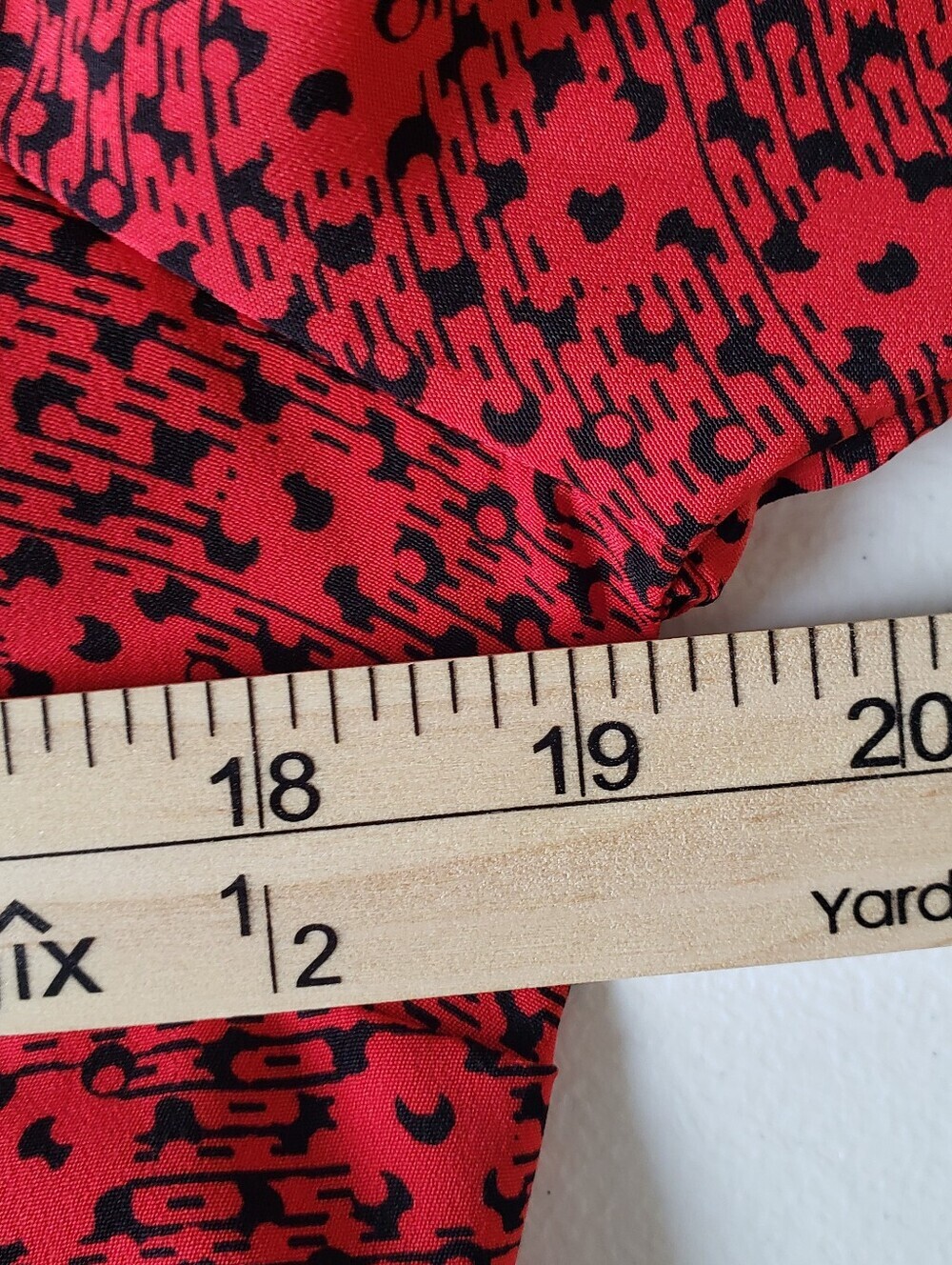 The Limited Ashton Shirtdress Small Red Black Geometric Print Roll Tab Sleeves - Picture 11 of 16